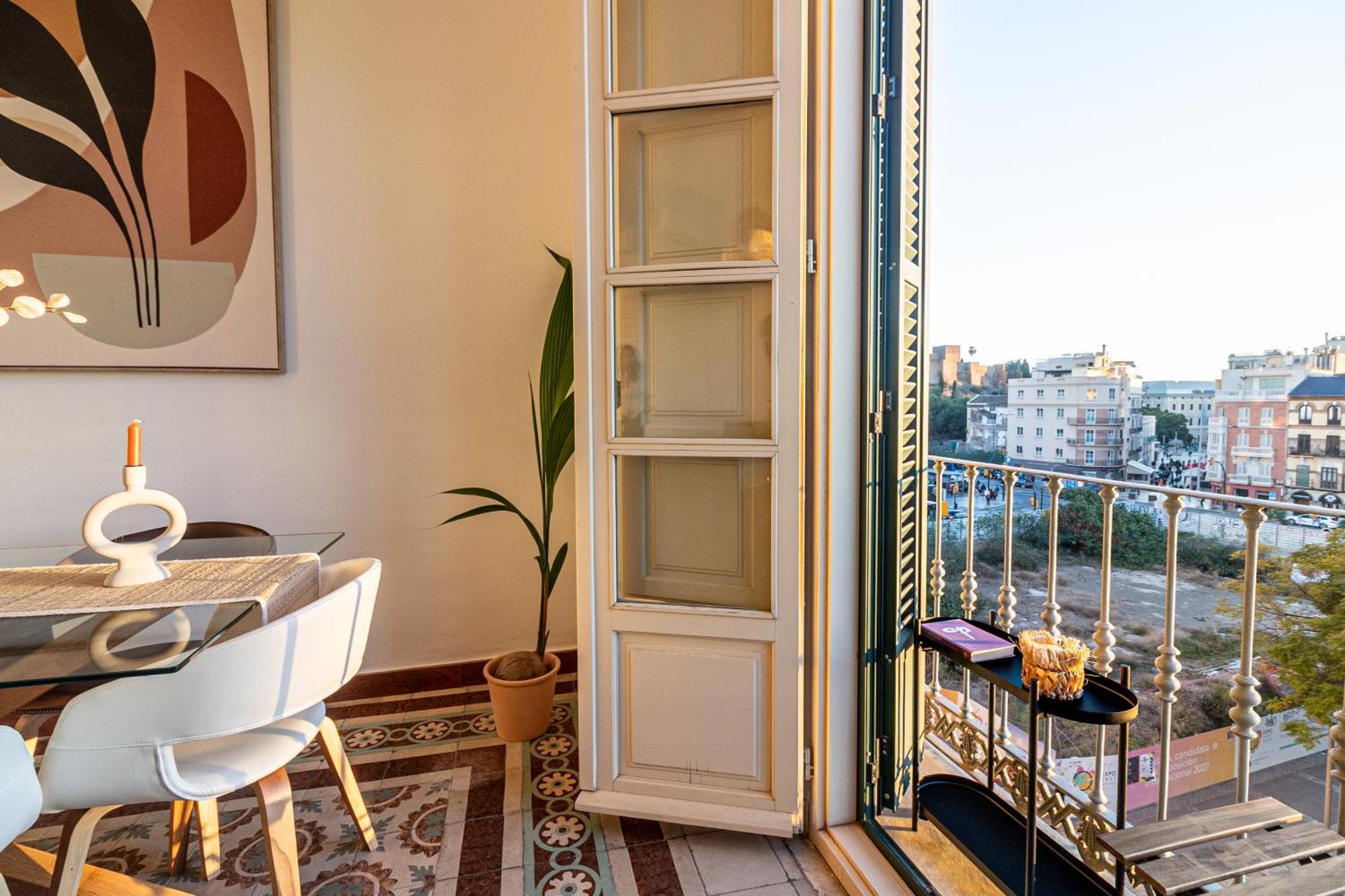 Malaga Center Flat Balcony At Picasso'S Home 外观 照片
